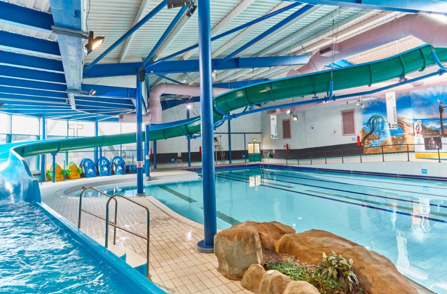 Swimming Pool & Slides